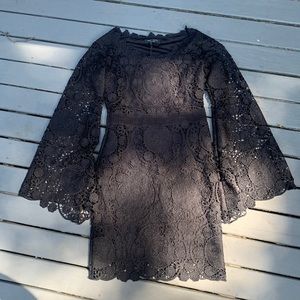 NWT romeo and Juliet black lace dress